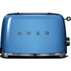 Smeg TSF01PBUK 50s Style 2 Slice Toaster in Pastel Blue